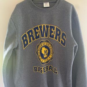 Oversized Brewers Creneck